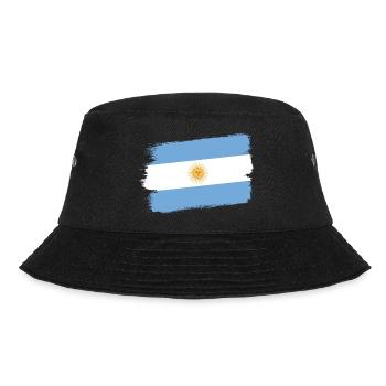 Argentina Flag South America Argentine Flag - Bucket Hat - black - Front - Lela (165cm)