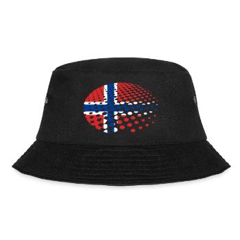 Drapeau de la Norvège Scandinavie Drapeau norvégien - Bob - noir - Devant - Lela (165cm)