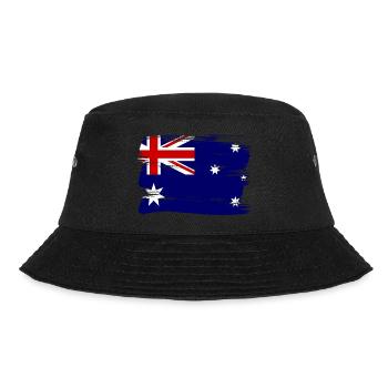 Drapeau de l’Australie sous le drapeau australien - Bob - noir - Devant - Lela (165cm)