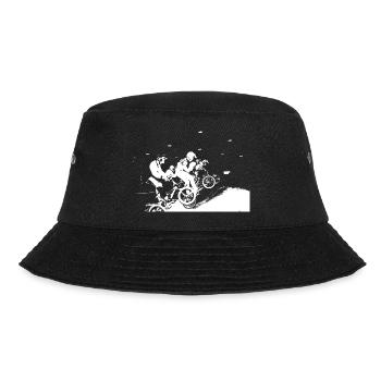 BMX - Bucket Hat - Schwarz - Vorne - Lela (165cm)