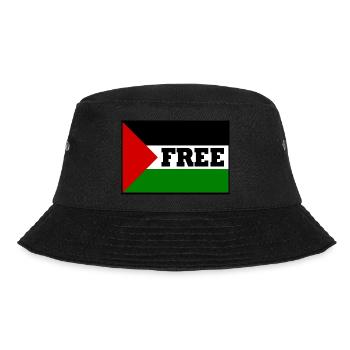 Free palestine - Bob - noir - Devant - Lela (165cm)