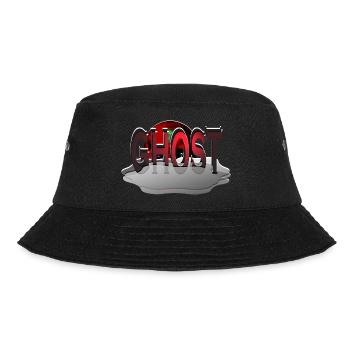 Ghost - jetzt wird es gruselig! - Bucket Hat - Schwarz - Vorne - Lela (165cm)