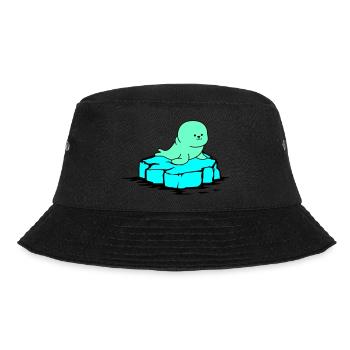 Seal Ice Floe - Bucket Hat - black - Front - Lela (165cm)