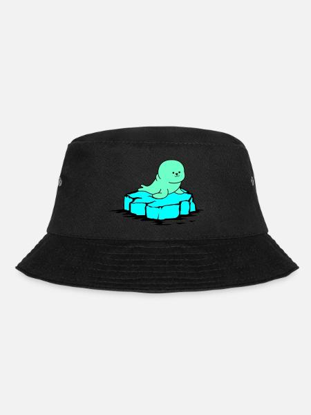 robbe eisscholle - Bucket Hat - Schwarz
