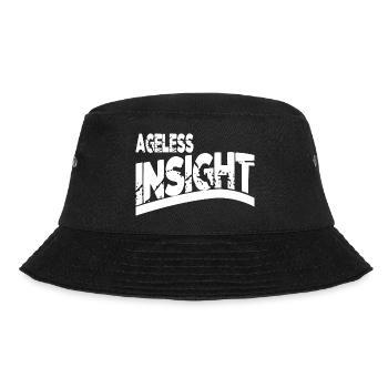 mind power sayings statement happy quote awesome - Bucket Hat - black - Front - Lela (165cm)