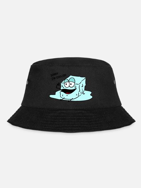 Lustiger Spruch Sorry I`m cooler - Bucket Hat - Schwarz