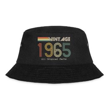 Episch & Legendär Jahrgang 1965: 59. Geburtstag - Bucket Hat - Schwarz - Vorne - Lela (165cm)
