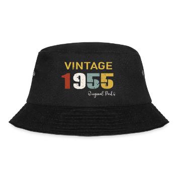 Original parts 1955 - 69th Anniversary Gift - Bucket Hat - black - Front - Lela (165cm)
