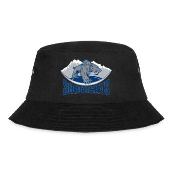 Säbelzahntiger - Bucket Hat - Schwarz - Vorne - Lela (165cm)