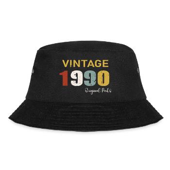 Original parts 1990 - 34 Years Anniversary Gift - Bucket Hat - black - Front - Lela (165cm)