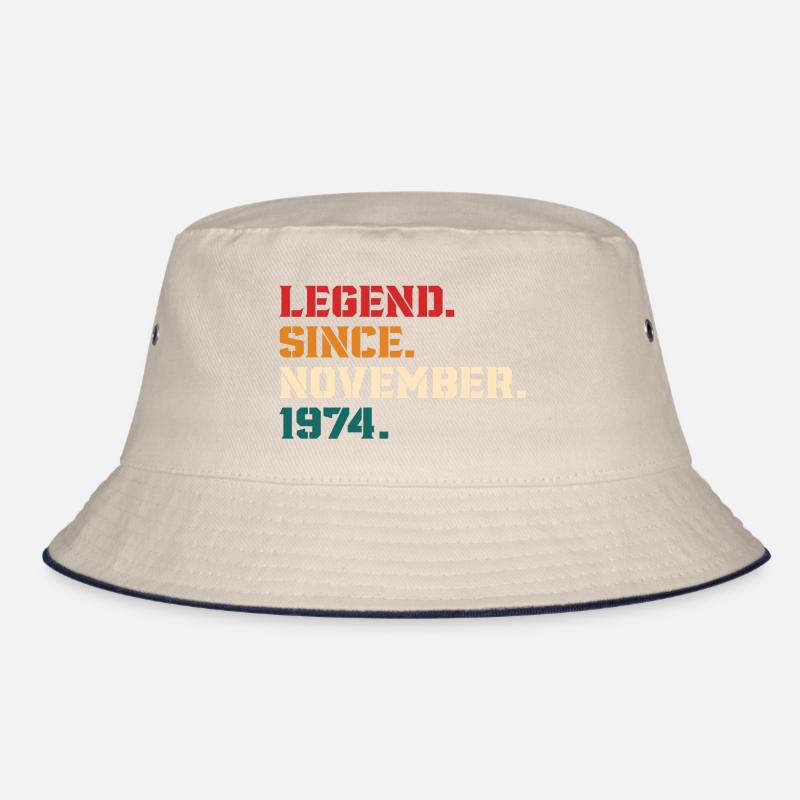 Legende seit November 1974 Bucket Hat