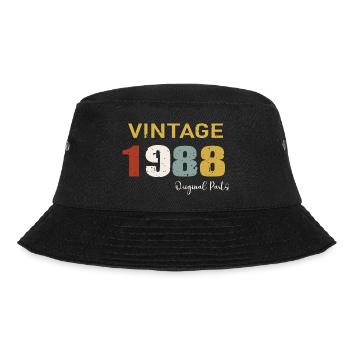 Original parts 1988 - 36 Years Anniversary Gift - Bucket Hat - black - Front - Lela (165cm)
