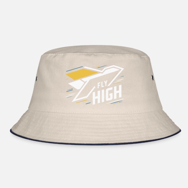 AIRPLANES, FLY HIGH Bucket Hat