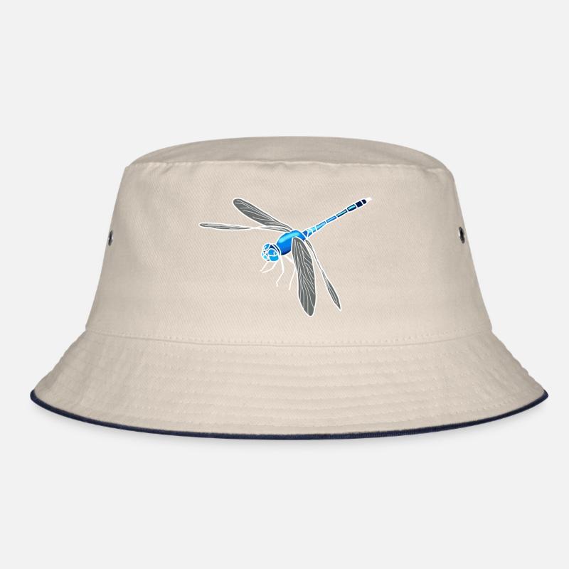 Libelle lineart Bucket Hat