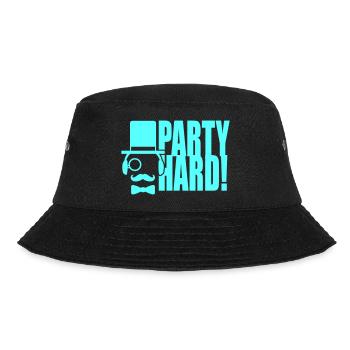 Fête Hard DJ Sir Monocle Chapeau Haut de forme Cool Gentleman - Bob - noir - Devant - Lela (165cm)