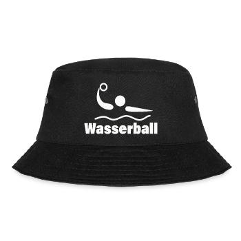 WASSERBALL - Bucket Hat - Schwarz - Vorne - Lela (165cm)
