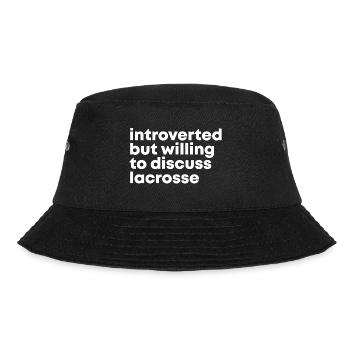 Lacrosse - Bucket Hat - black - Front - Lela (165cm)