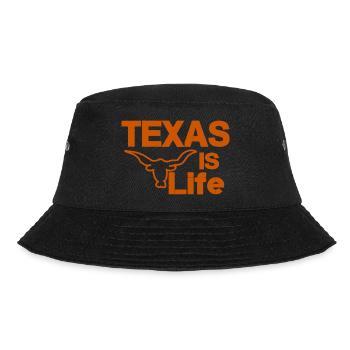 Texas is life - Bucket Hat - black - Front - Lela (165cm)