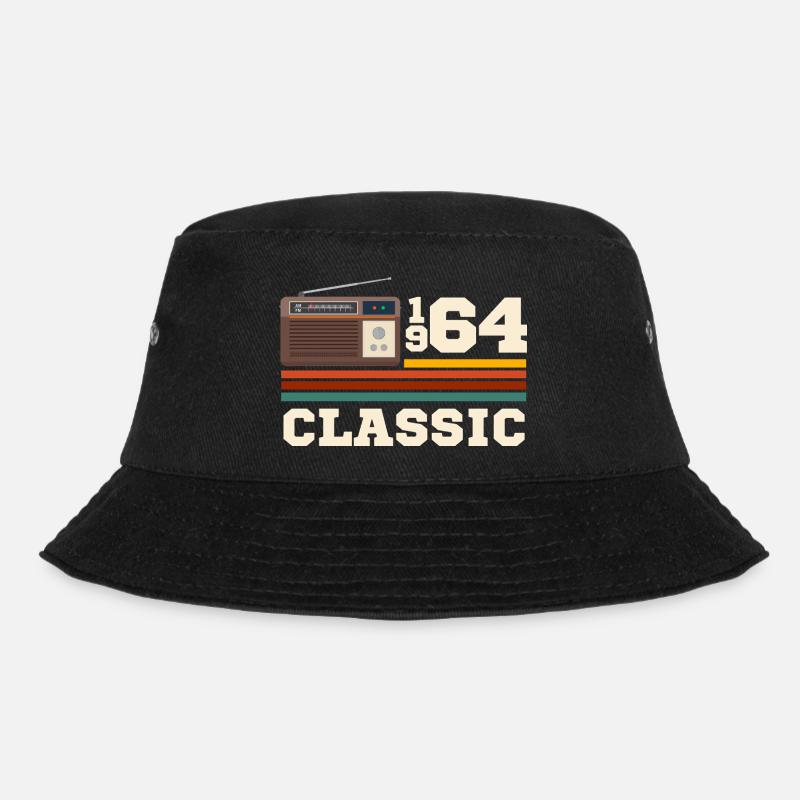 Jubiläum 1964 Retro-Klassiker - Bucket Hat - Schwarz