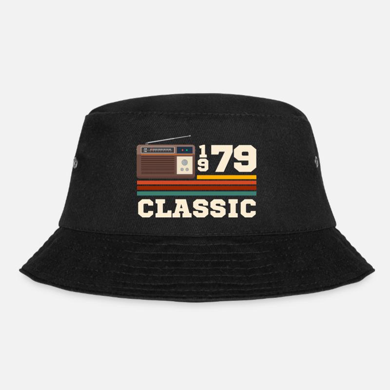 Anniversaire 1979 retro classic - Bob - noir