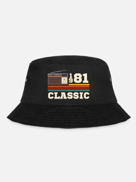 Anniversaire 1981 retro classic - Bob - noir