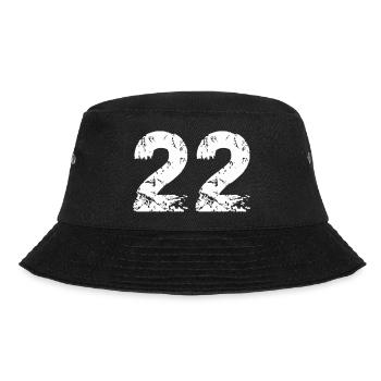 22 - Bucket Hat - black - Front - Lela (165cm)