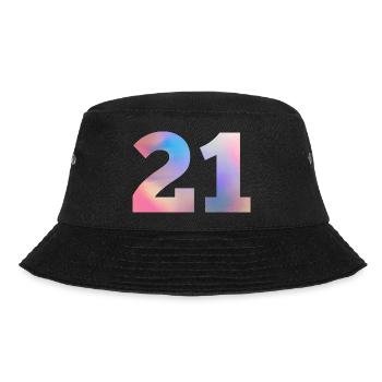 Numéro 21 coloré - Bob - noir - Devant - Lela (165cm)