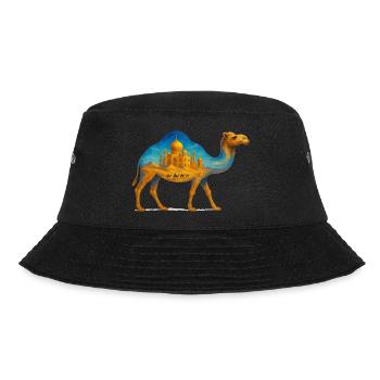 Camel Desert Palace - Bucket Hat - black - Front - Lela (165cm)
