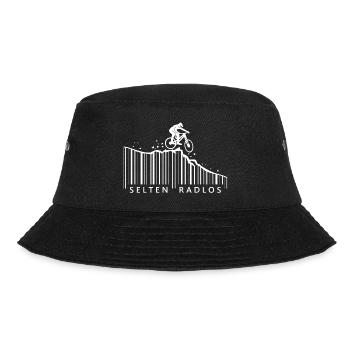 selten radlos barcode downhill fahrrad - Bucket Hat - Schwarz - Vorne - Lela (165cm)