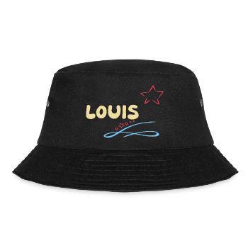 Gift for Louis - Bucket Hat - black - Front - Lela (165cm)