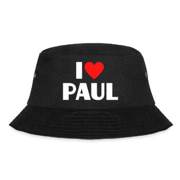 J'aime Paul Red Heart, fan du nom romantique - Bob - noir - Devant - Lela (165cm)