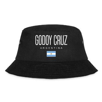 Godoy Cruz Argentinien Argentinier - Bucket Hat - Schwarz - Vorne - Lela (165cm)