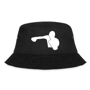 Boxers boxing sporty - Bucket Hat - black - Front - Lela (165cm)