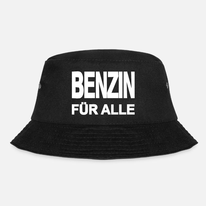Benzin - Bucket Hat - Schwarz