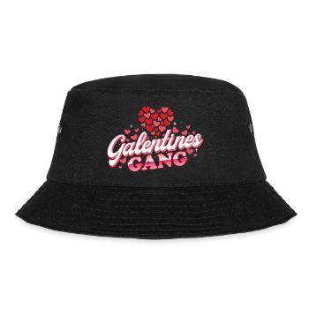 Galentines Gang Matching Look for Gals February 13 - Bucket Hat - black - Front - Lela (165cm)