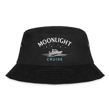 Night boating with - Bucket Hat - black - Front - Lela (165cm)