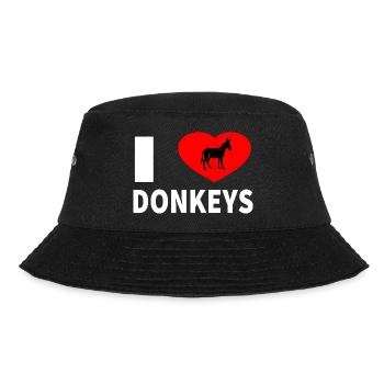 donkey - Bucket Hat - black - Front - Lela (165cm)