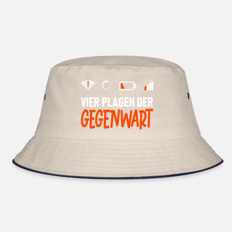 Science Coder VIER PLAGEN DER GEGENWART LUSTIG Bucket Hat