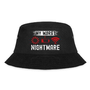 Gaming Gamer Video Games Controllers Gaming Gamers - Bucket Hat - black - Front - Lela (165cm)