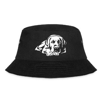 Labrador "Black Edition" - Bucket Hat - Schwarz - Vorne - Lela (165cm)