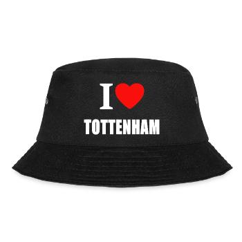 I Love Tottenham - Bucket Hat - black - Front - Lela (165cm)