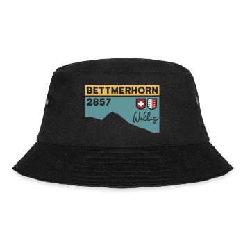 Bettmerhorn Bettmeralp Hike Hiking Valais - Bucket Hat - black - Front - Lela (165cm)