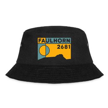 Faulhorn Hiking Hiking Tobogganing Grindelwald - Bucket Hat - black - Front - Lela (165cm)