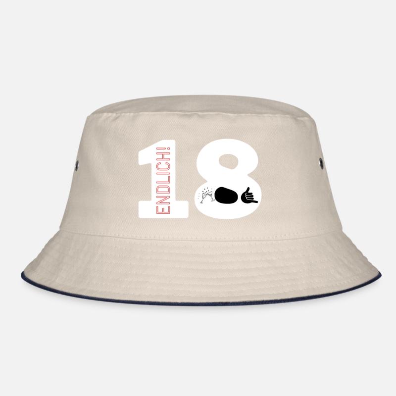 Endlich 18 - Geburtstag Bucket Hat