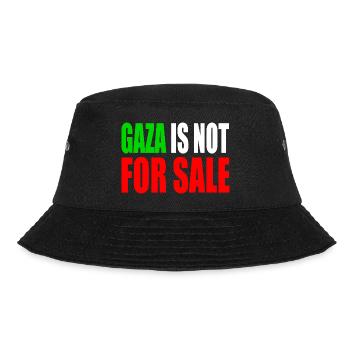 gaza is not for sale - Bucket Hat - black - Front - Lela (165cm)