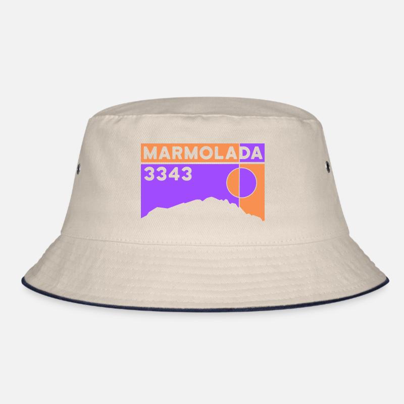 Marmolada Marmolata Dolomiten Punta Penia Wandern Bucket Hat
