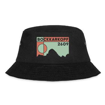 Bockkarkopf Überschreitung Besteigung Wandern Tour - Bucket Hat - Schwarz - Vorne - Lela (165cm)