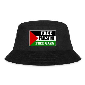 Free palestine - Bucket Hat - black - Front - Lela (165cm)