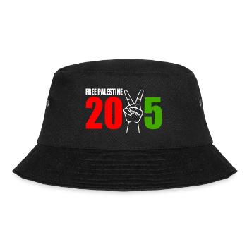 Free palestine 2025 - Bucket Hat - black - Front - Lela (165cm)