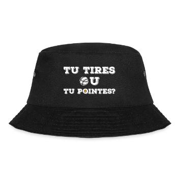 Tu tires ou tu pointes ? Humour - Bob - noir - Devant - Lela (165cm)